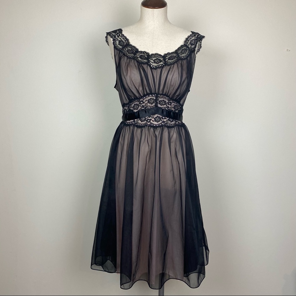 Vintage Vanity Fair Sheer Nightgown
